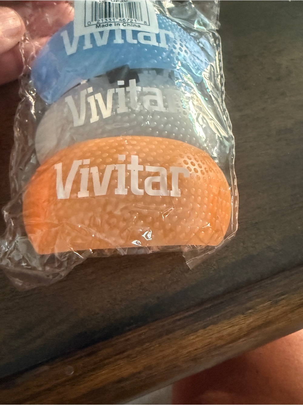 Vivitar Camera Flash Diffuser - Orange, Gray, Blue (3-Pack)